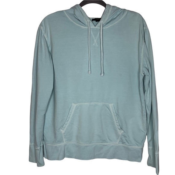 J Crew Garment Dyed Hoodie Sweatshirt - Picture 2 of 8